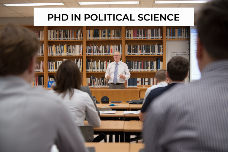 PhD in Political Science