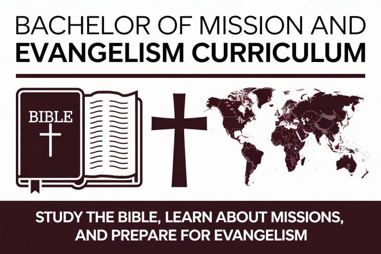 Bachelor of Mission and Evangelism Curriculum