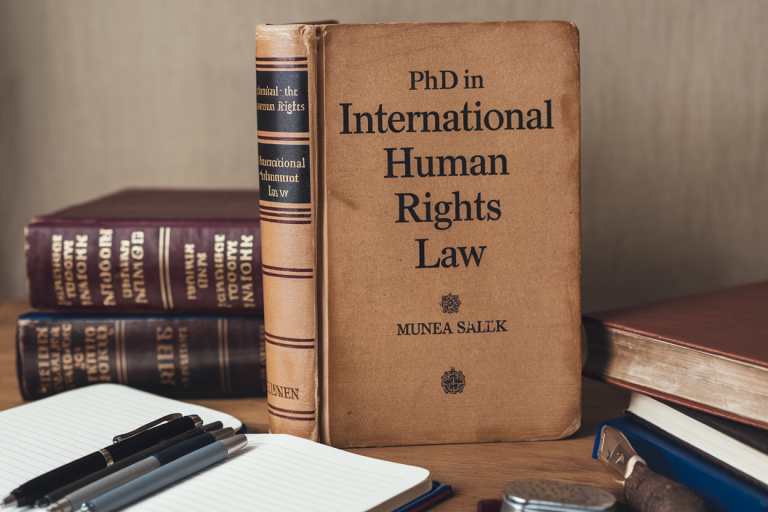 PhD in International Human Rights Law