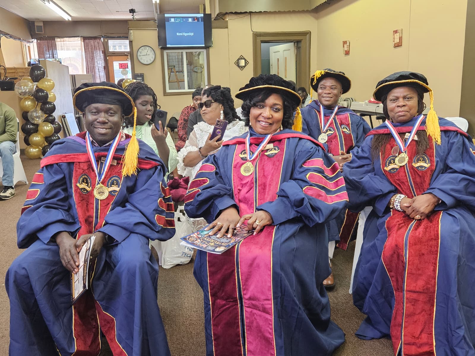Anointed University Worldwide USA Chapter 2026 commencement recipients